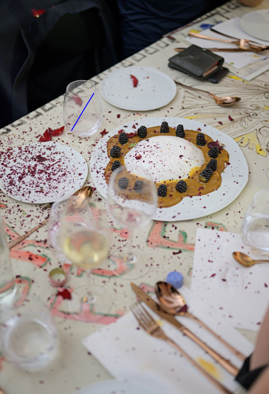 Forbidden Fruit, to the Underworld and Back / Babes Bar, Munich, Germanz 2019 in collaboration with Elif Saydam and Rosa Aiello